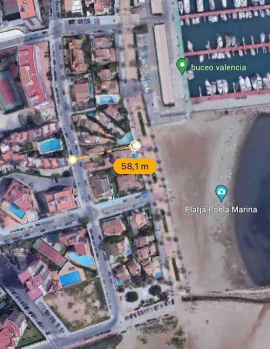 פובלה דה פארנאלס Apartamento Pobla De Farnals, Vistas Al Mar, Wifi מראה חיצוני תמונה