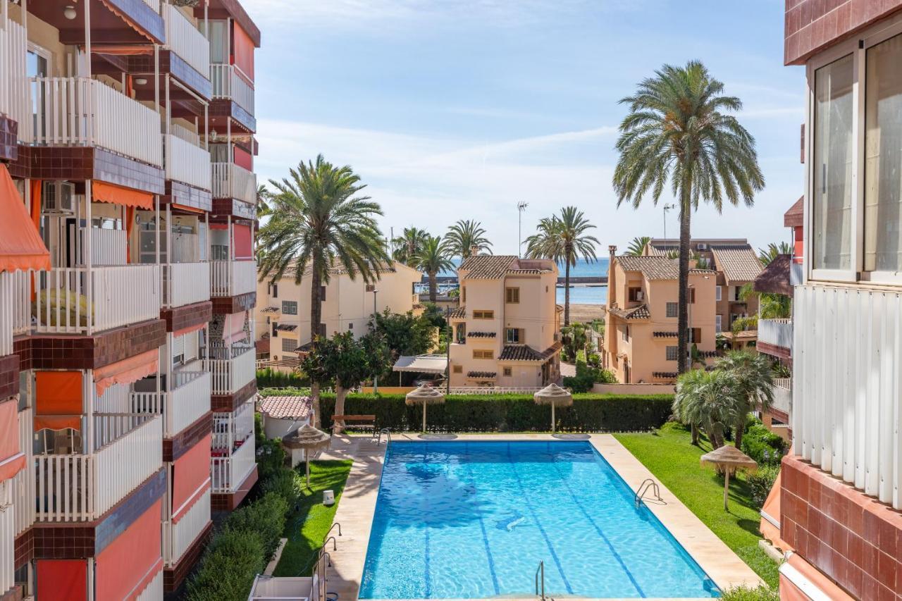 פובלה דה פארנאלס Apartamento Pobla De Farnals, Vistas Al Mar, Wifi מראה חיצוני תמונה